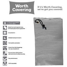 Grey Divide Sun Lounger Cover